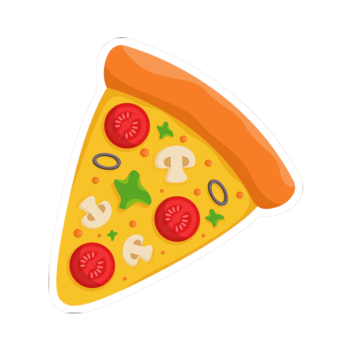 Kiss-Cut Stickers - Pizza slice