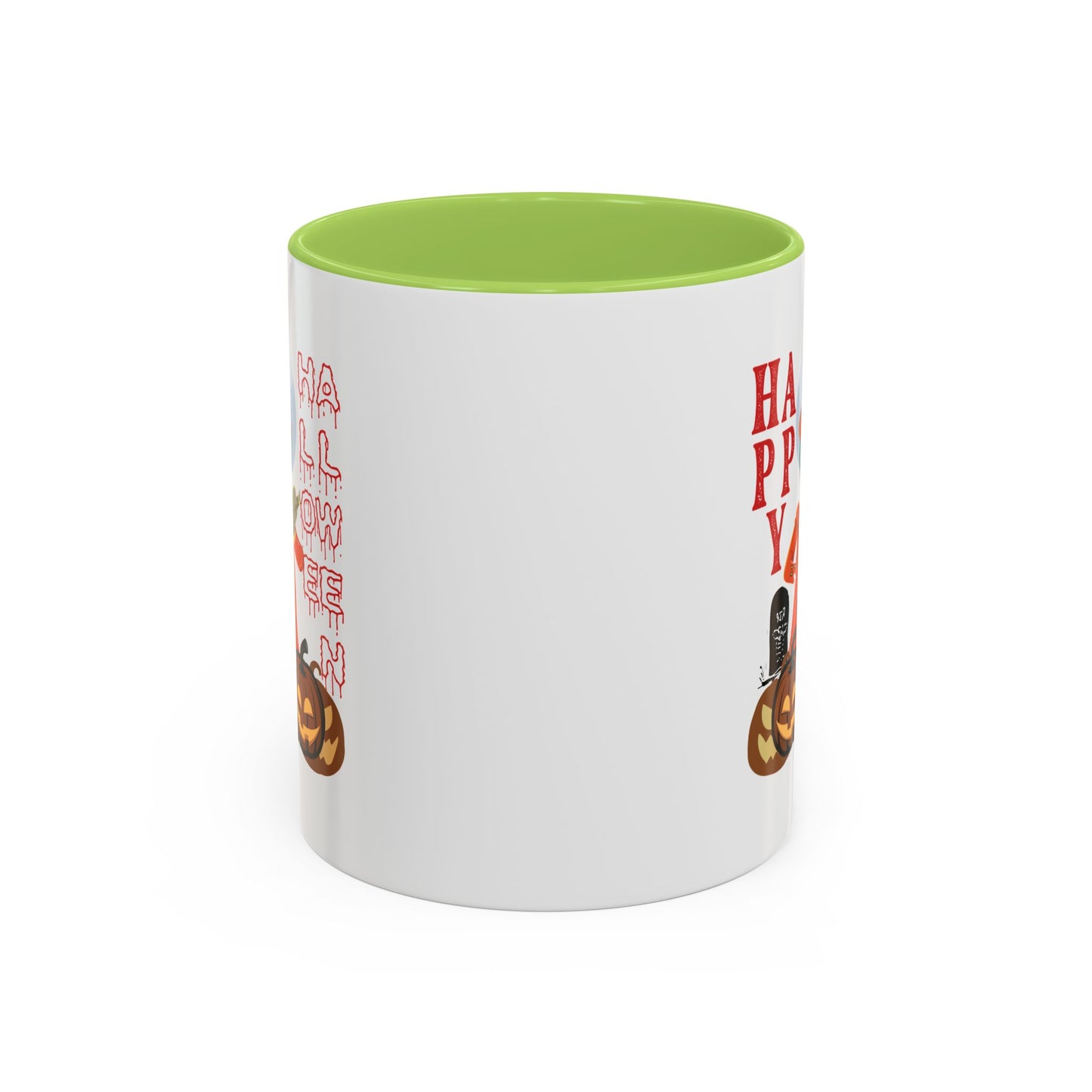 Accent Coffee Mug - Holloween design by super kiddo