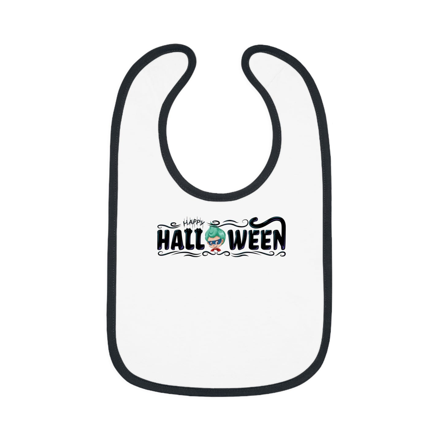 Baby Bib - Happy halloween by super kiddo