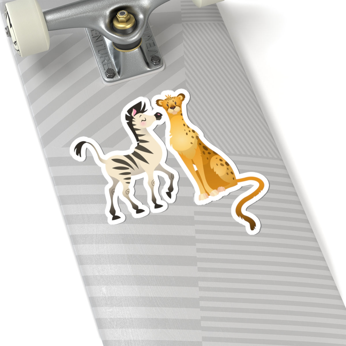 Kiss-Cut Stickers - The zebra and tiger