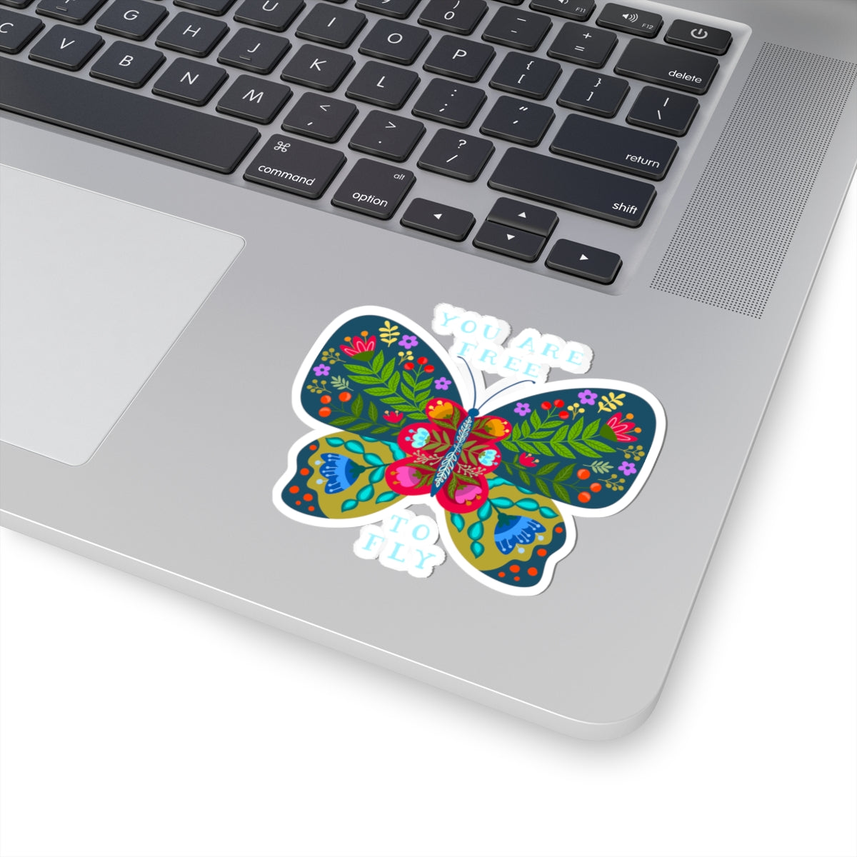 Kiss-Cut Vinyl Decals - You are free to fly