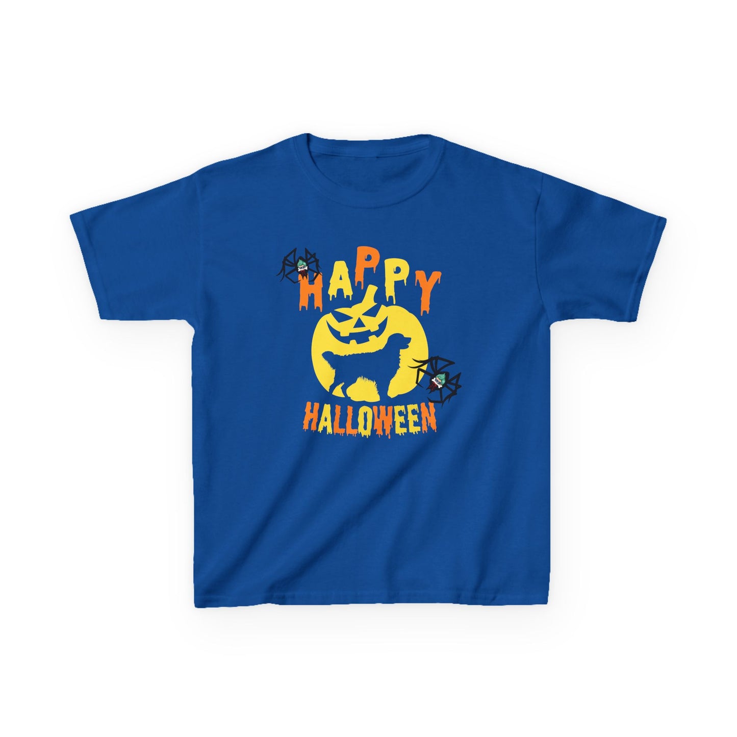 Kids Heavy Cotton™ Tee - Happy holloween