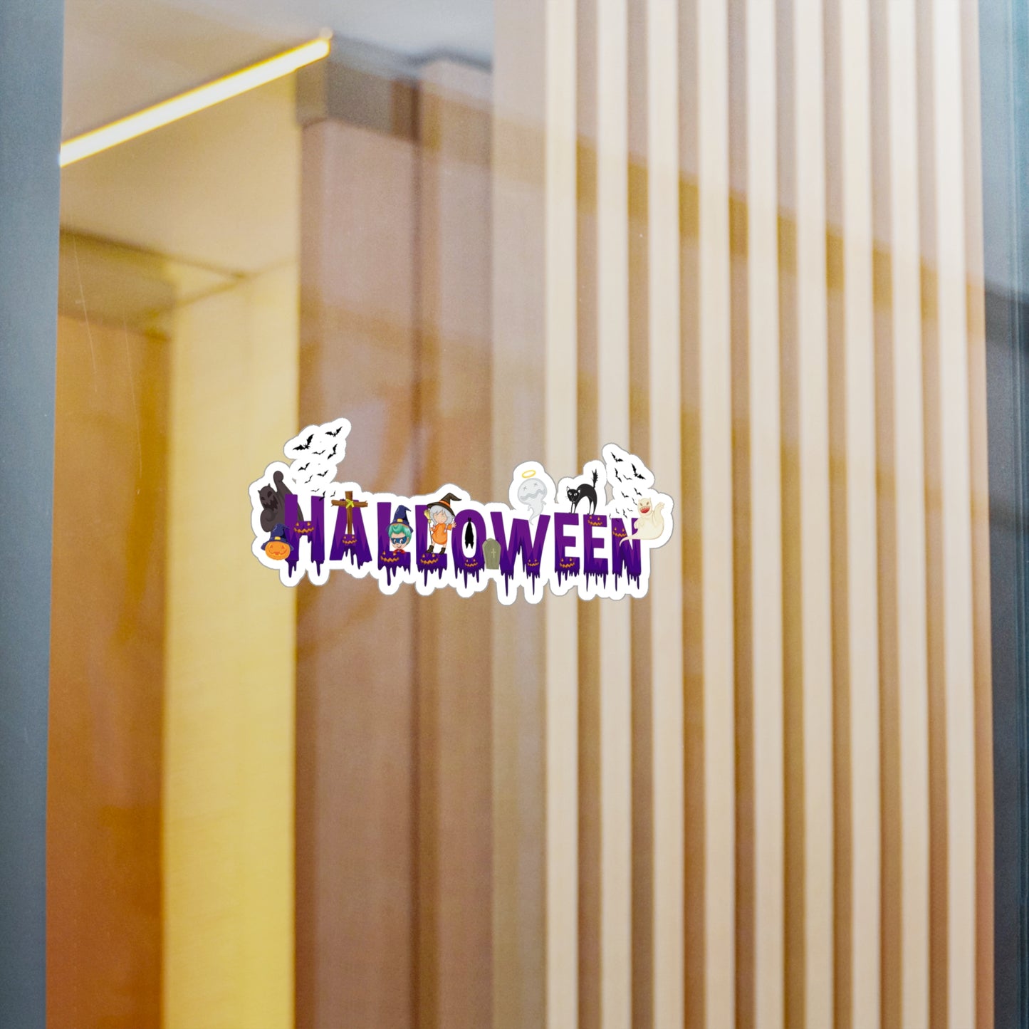Halloween Kiss-Cut Vinyl Decals – Holloween word