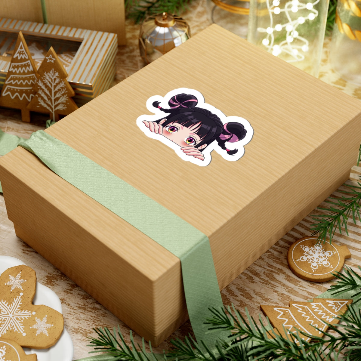 Kiss-Cut Stickers - Demon slayer nezuko
