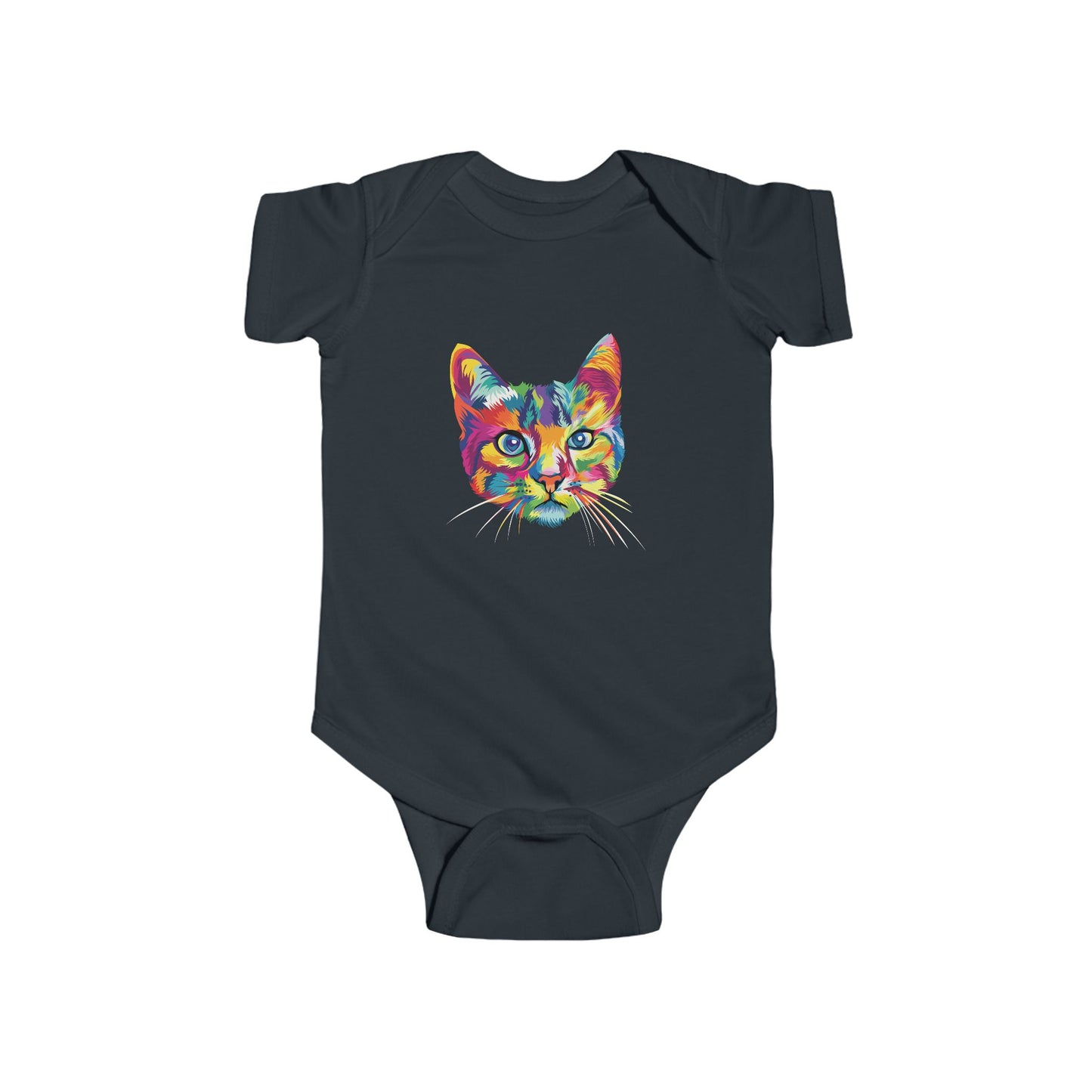 Infant Fine Jersey Bodysuit - cat