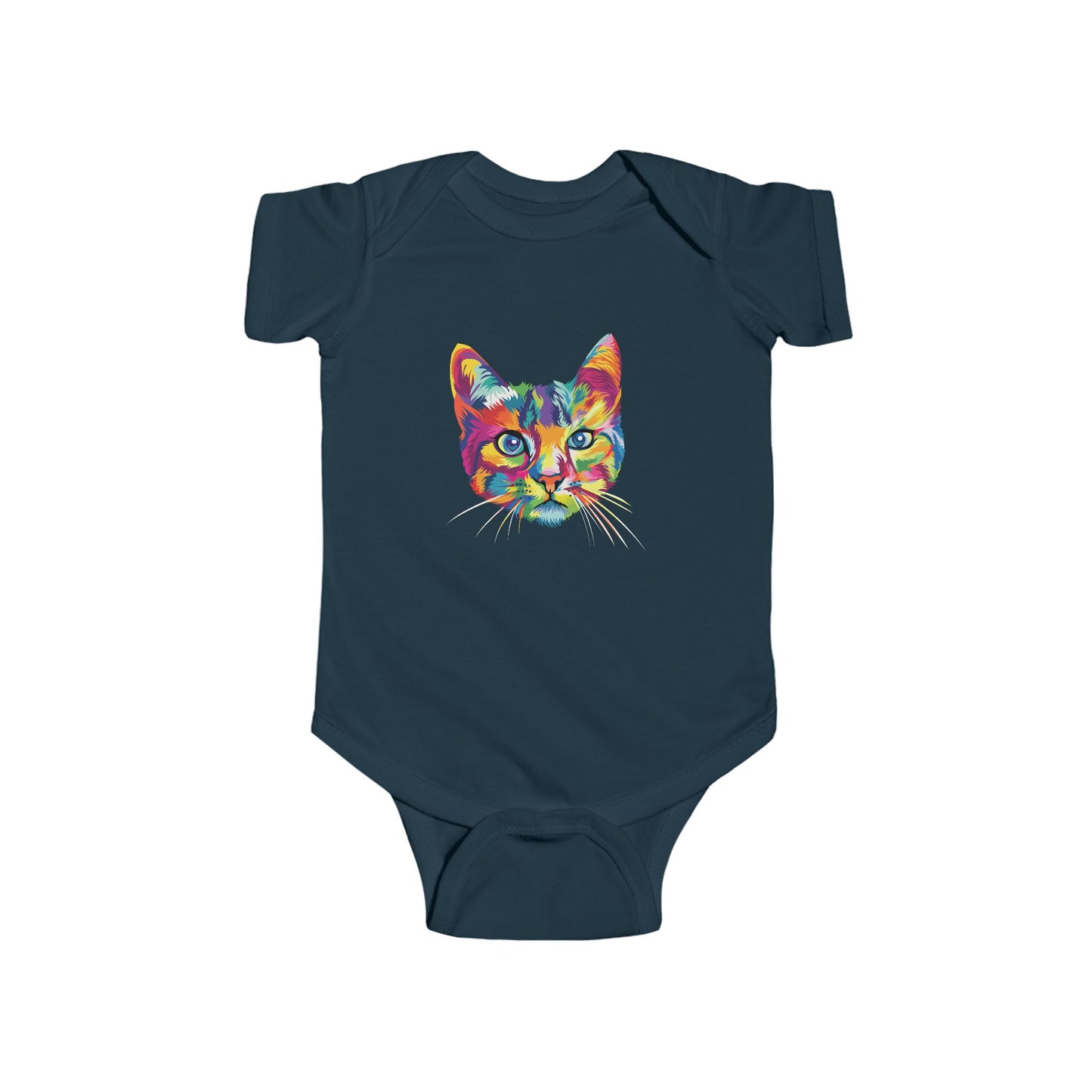 Infant Fine Jersey Bodysuit - cat