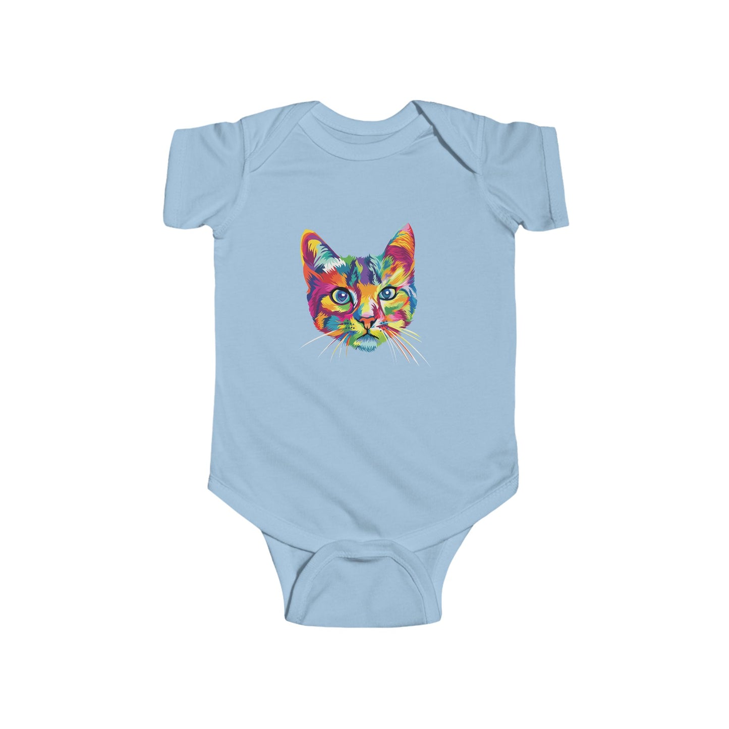 Infant Fine Jersey Bodysuit - cat