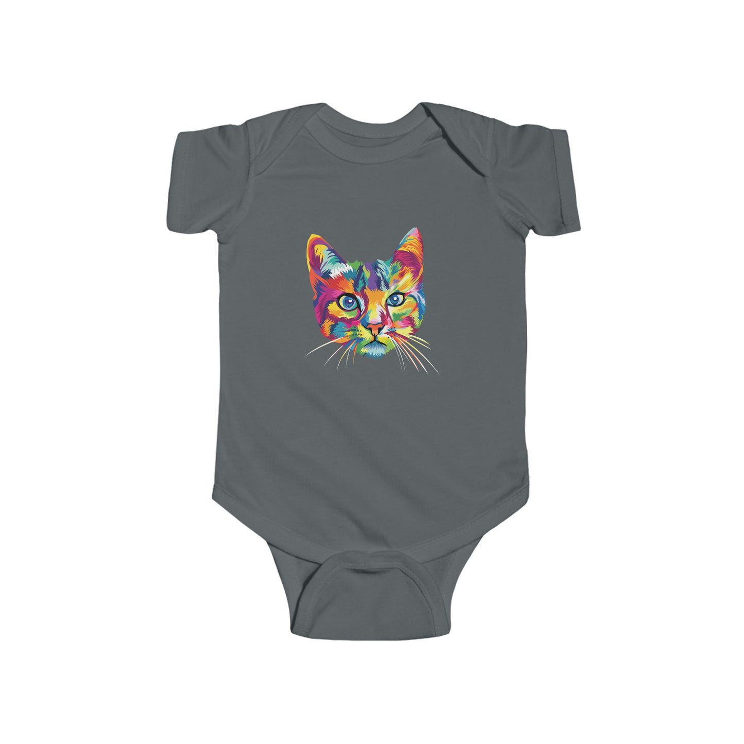 Infant Fine Jersey Bodysuit - cat