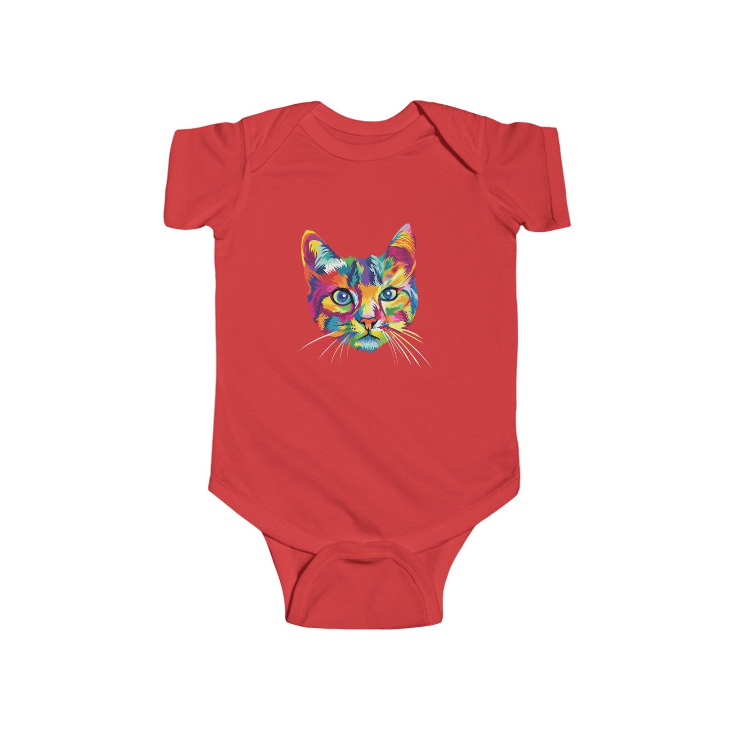 Infant Fine Jersey Bodysuit - cat