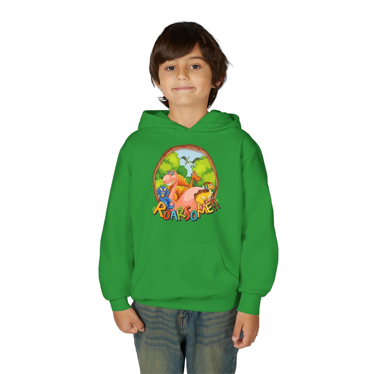 Youth Heavy Blend Hooded Sweatshirt - Roarsome
