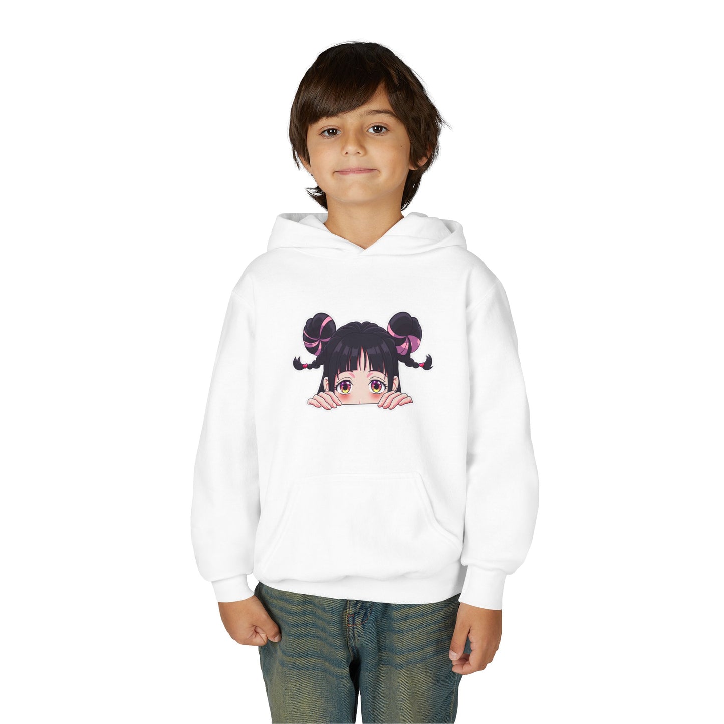 Youth Heavy Blend Hooded Sweatshirt - Demon slayer Nezuko
