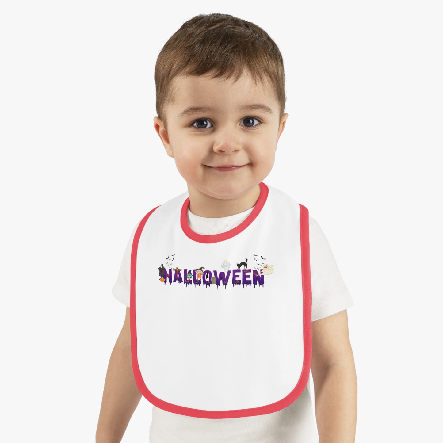 Baby Bib - Holloween word