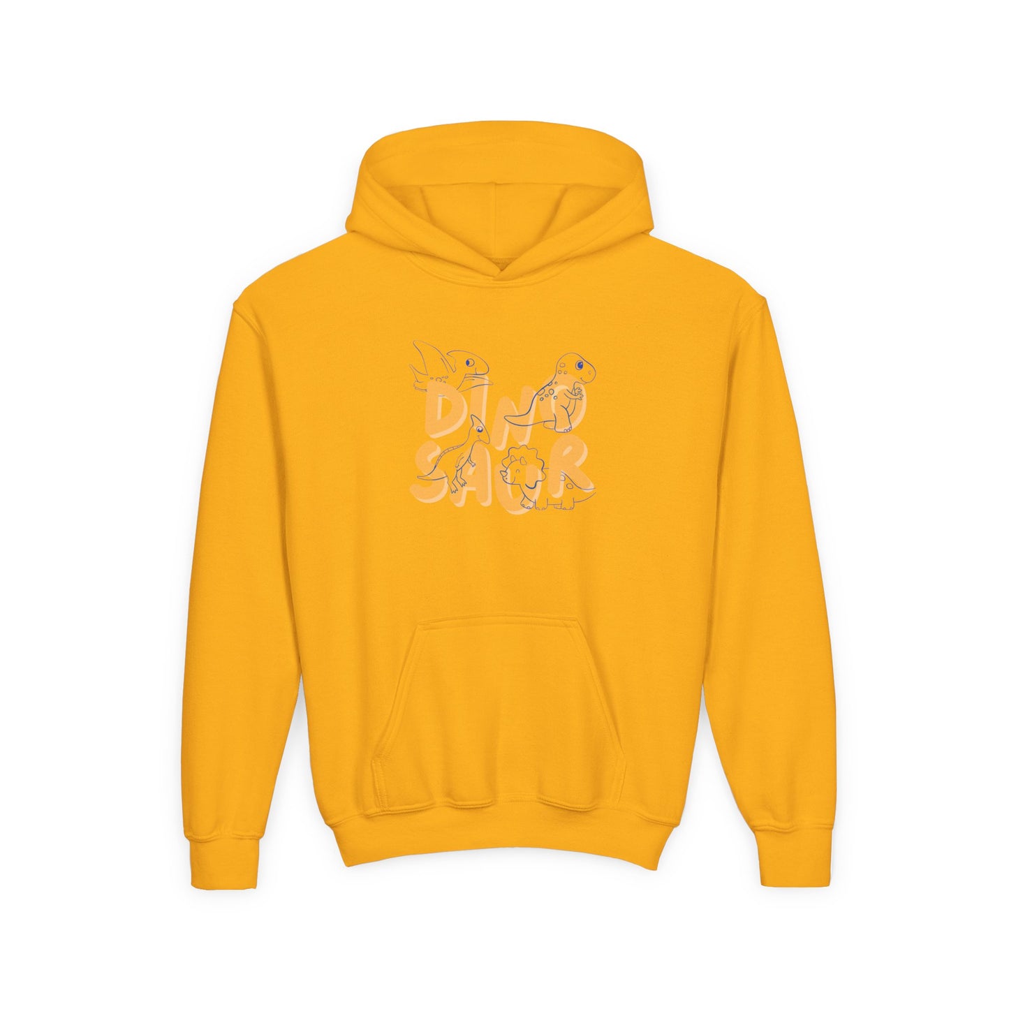 Youth Heavy Blend Hooded Sweatshirt - Dino-saur