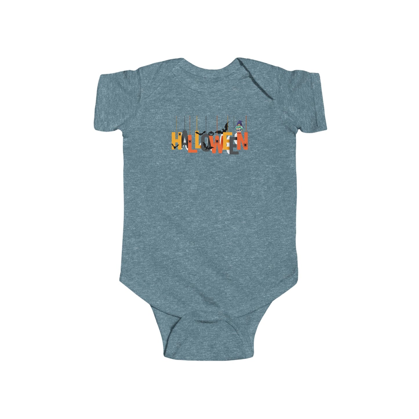 Infant Bodysuit - Holloween hanging letters