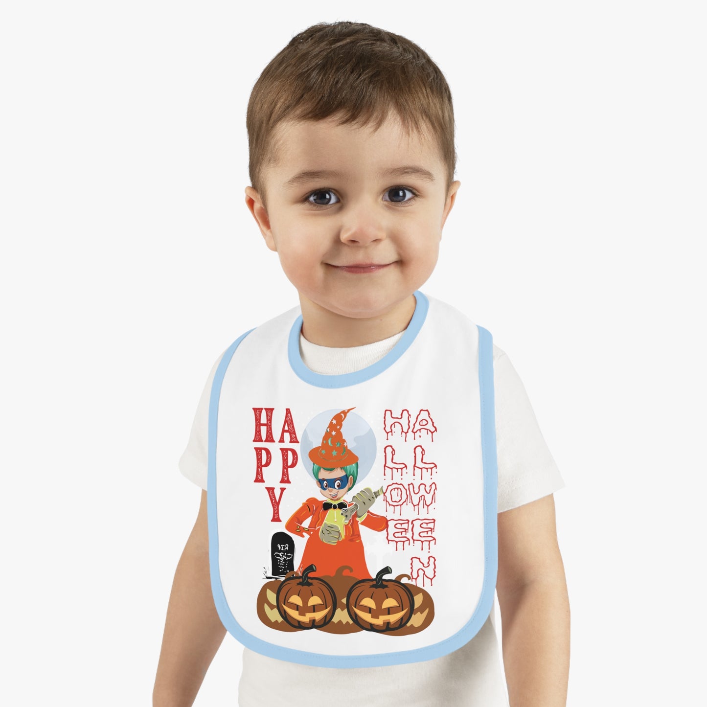 Baby Bib - Holloween design by super kiddo
