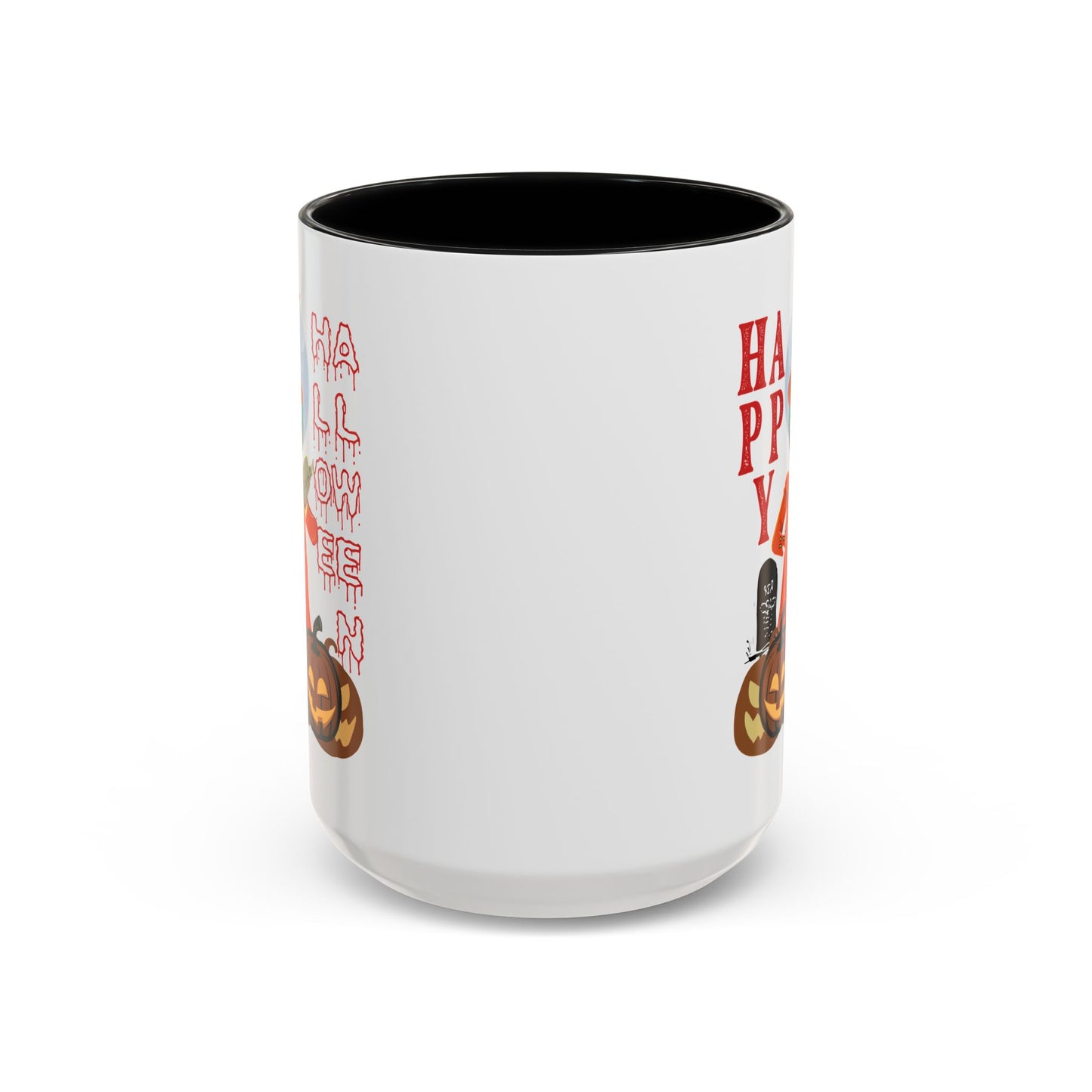 Accent Coffee Mug - Holloween design by super kiddo