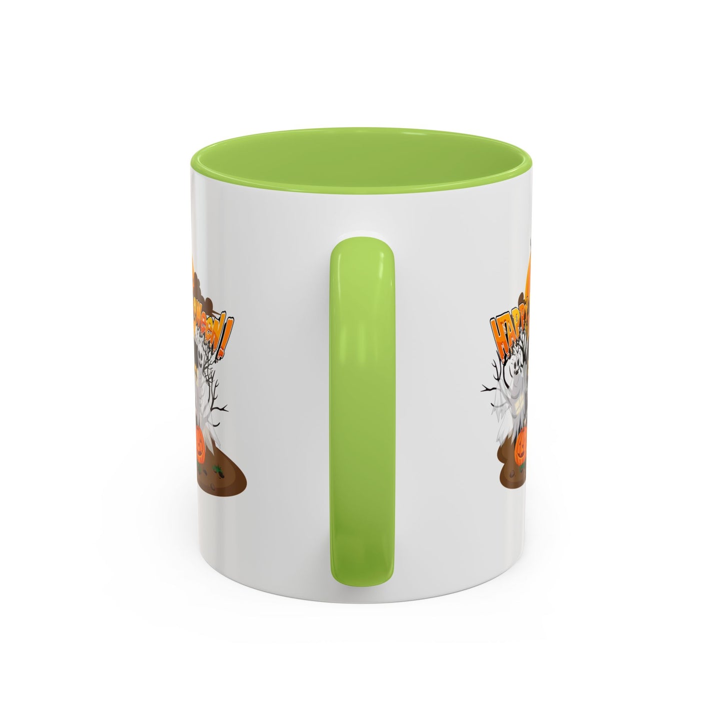Accent Coffee Mug - Super kiddo with ghost