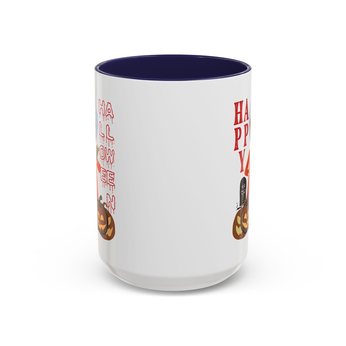 Accent Coffee Mug - Holloween design by super kiddo