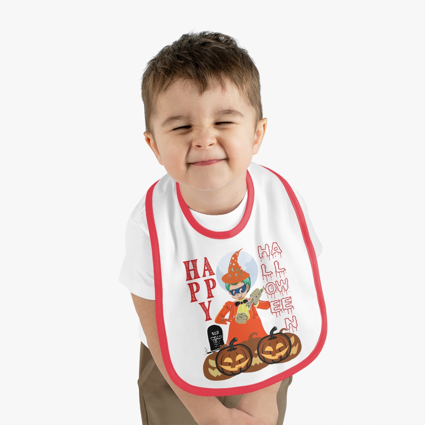 Baby Bib - Holloween design by super kiddo