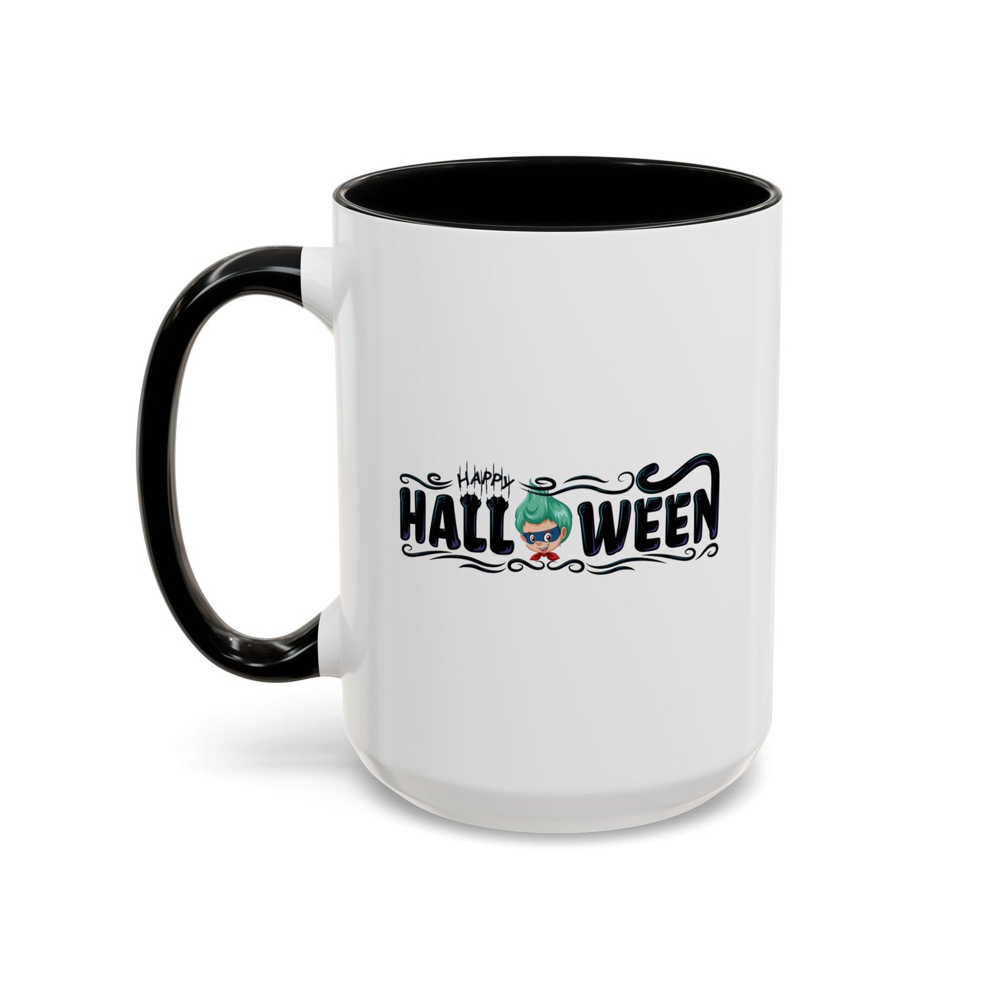 Accent Coffee Mug - Happy halloween by super kiddo