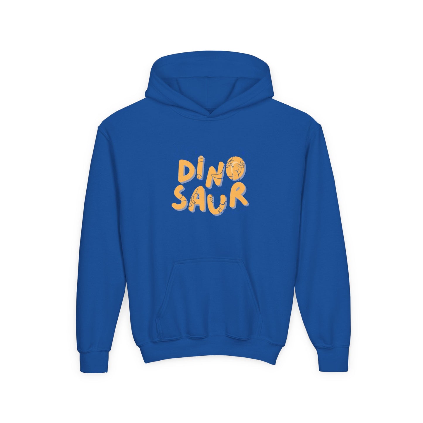 Youth Heavy Blend Hooded Sweatshirt - Dino-saur