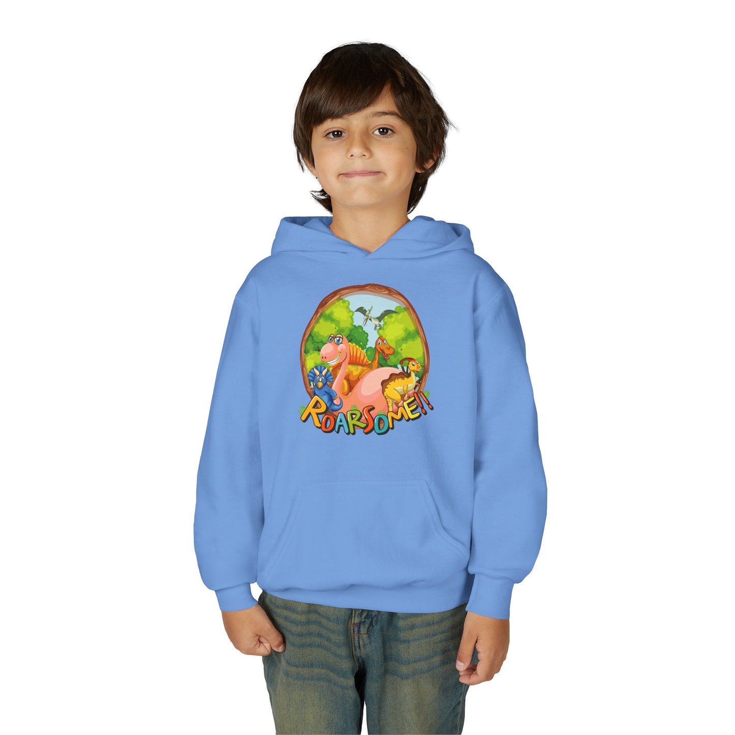 Youth Heavy Blend Hooded Sweatshirt - Roarsome