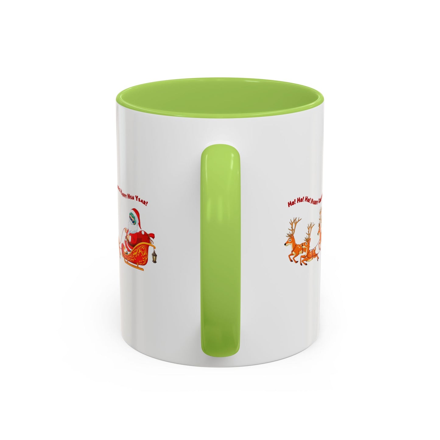 Accent Coffee Mug - Santa kiddo
