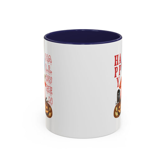 Accent Coffee Mug - Holloween design by super kiddo