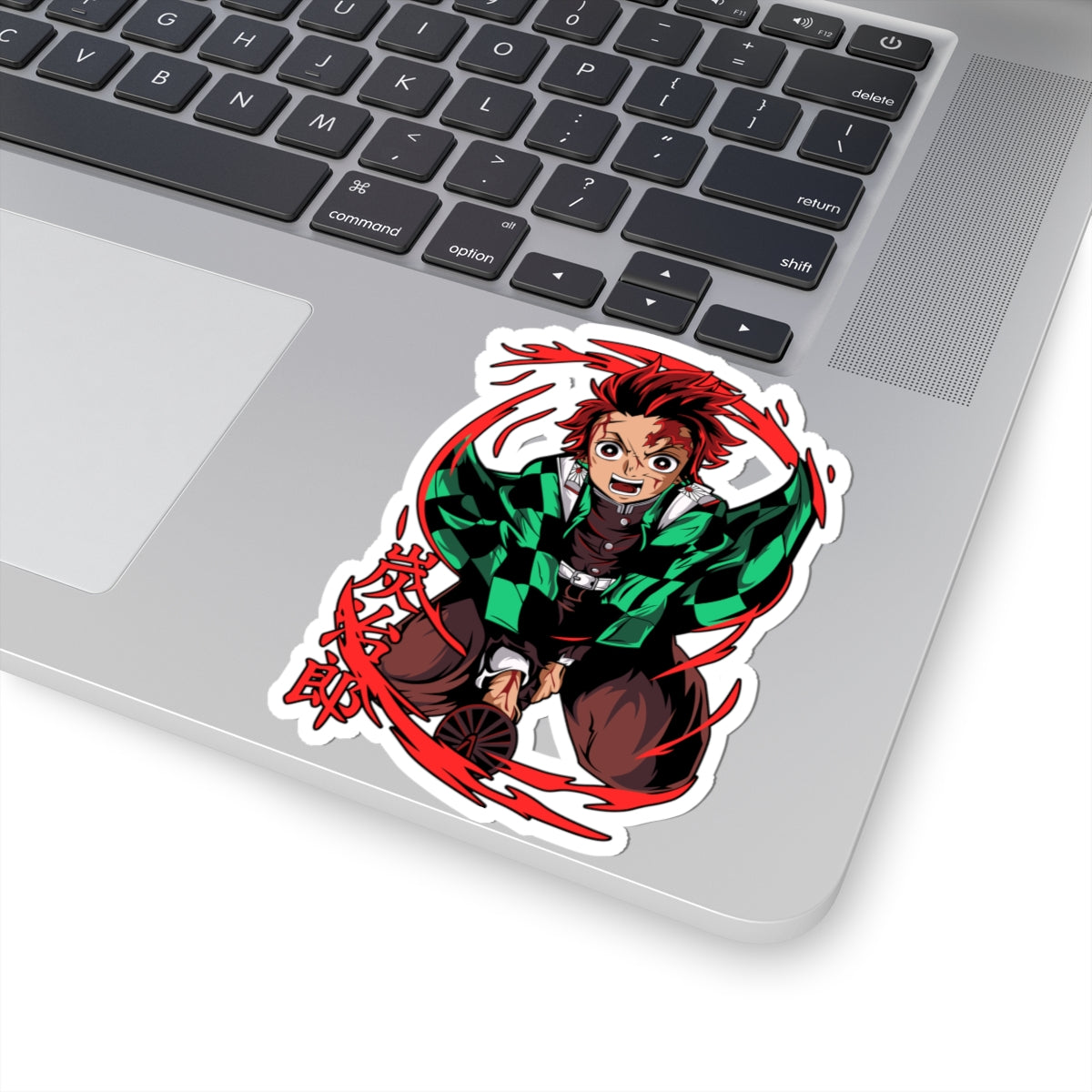 Kiss-Cut Stickers - Tanjiro sun breathing technique