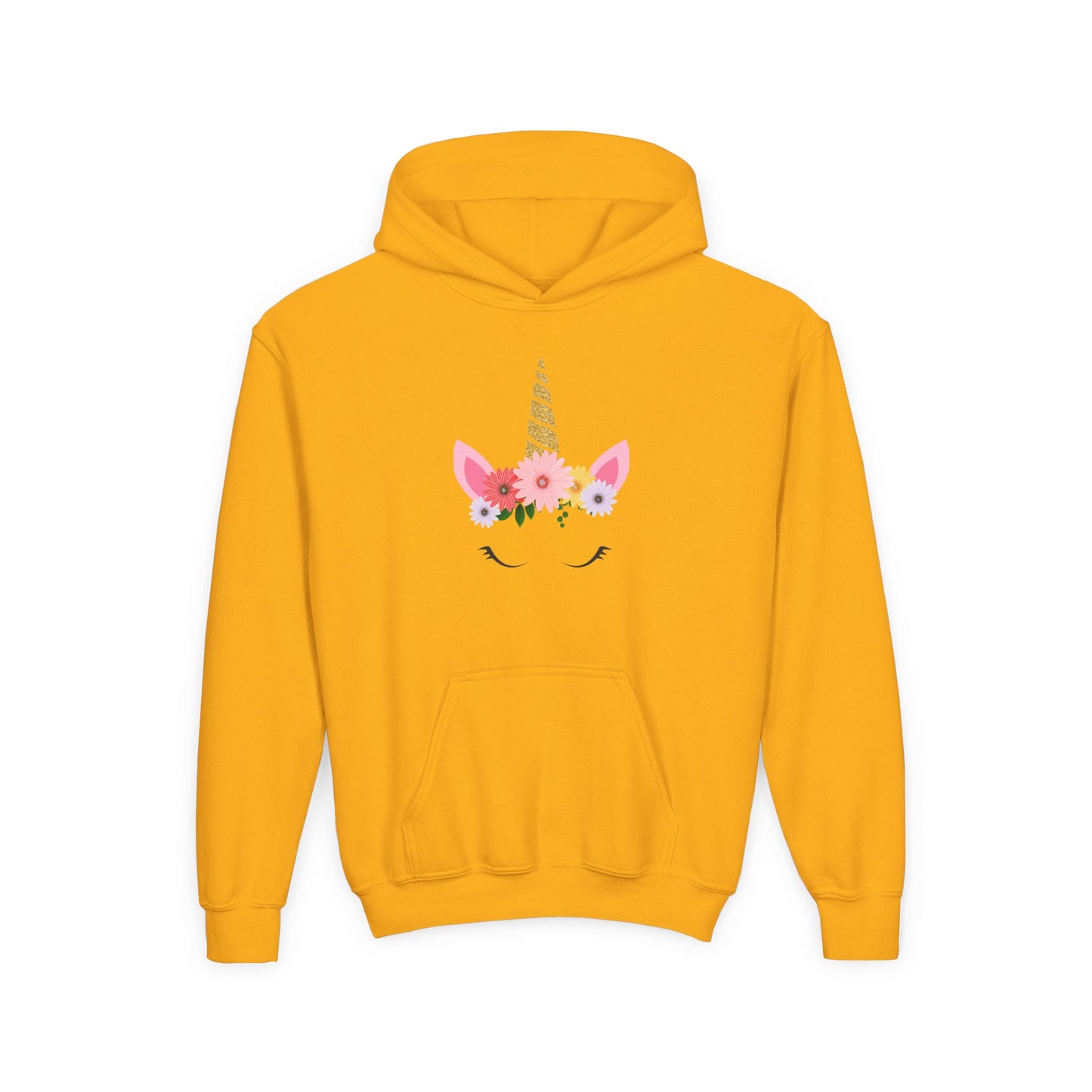 Youth Heavy Blend Hooded Sweatshirt - Unicorn