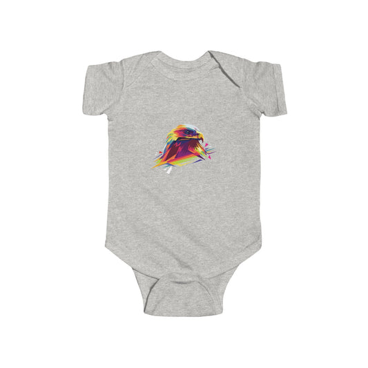 Adorable eagle infant bodysuit Printify