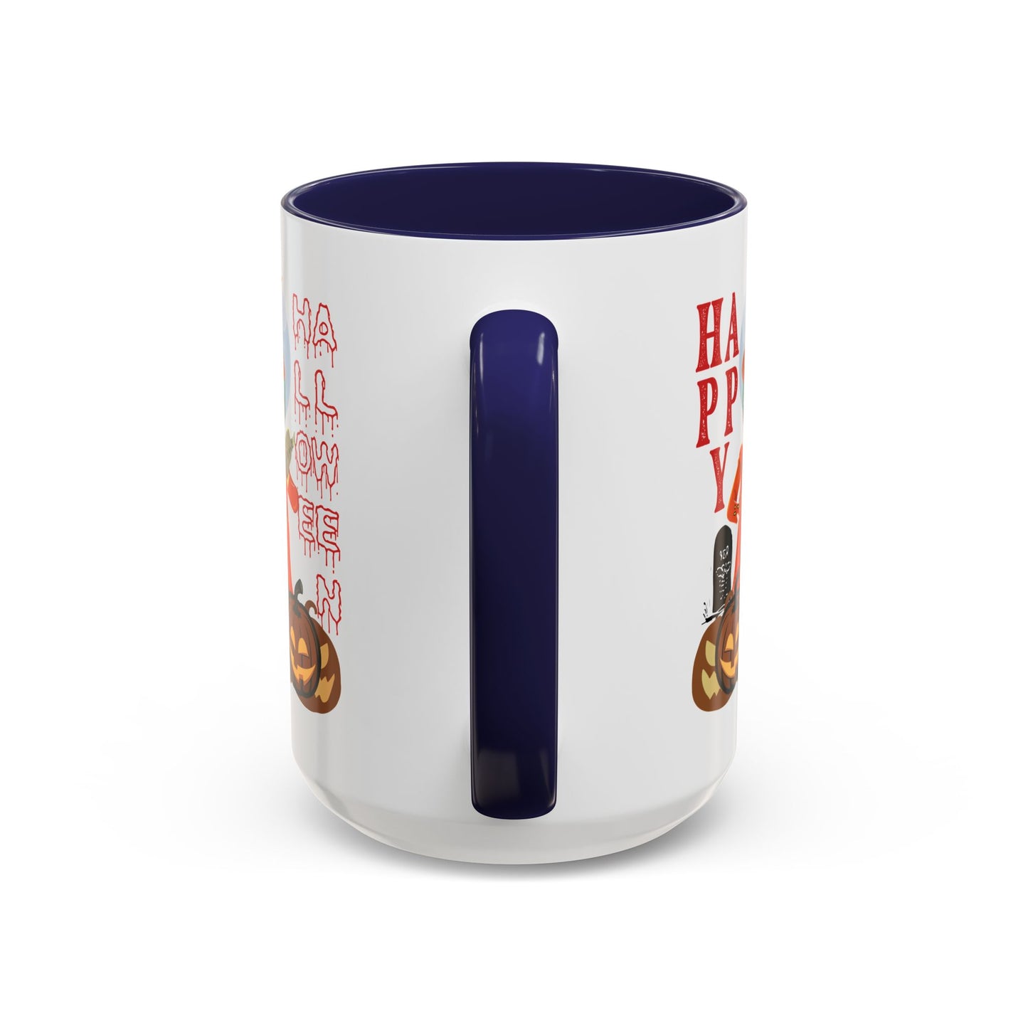 Accent Coffee Mug - Holloween design by super kiddo