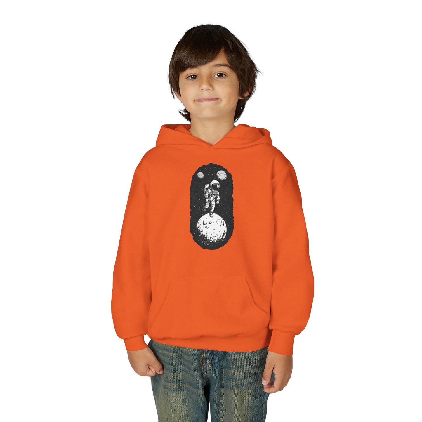 Youth Heavy Blend Hooded Sweatshirt - Cosmic Adventure