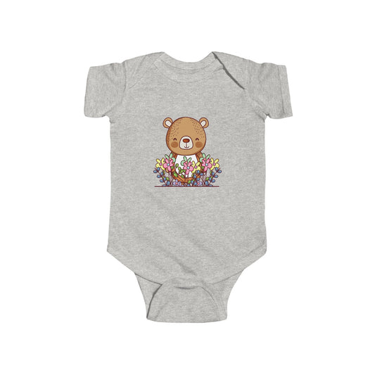 Adorable cute bear infant bodysuit Printify