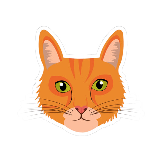 Kiss-Cut Stickers - Ginger cat