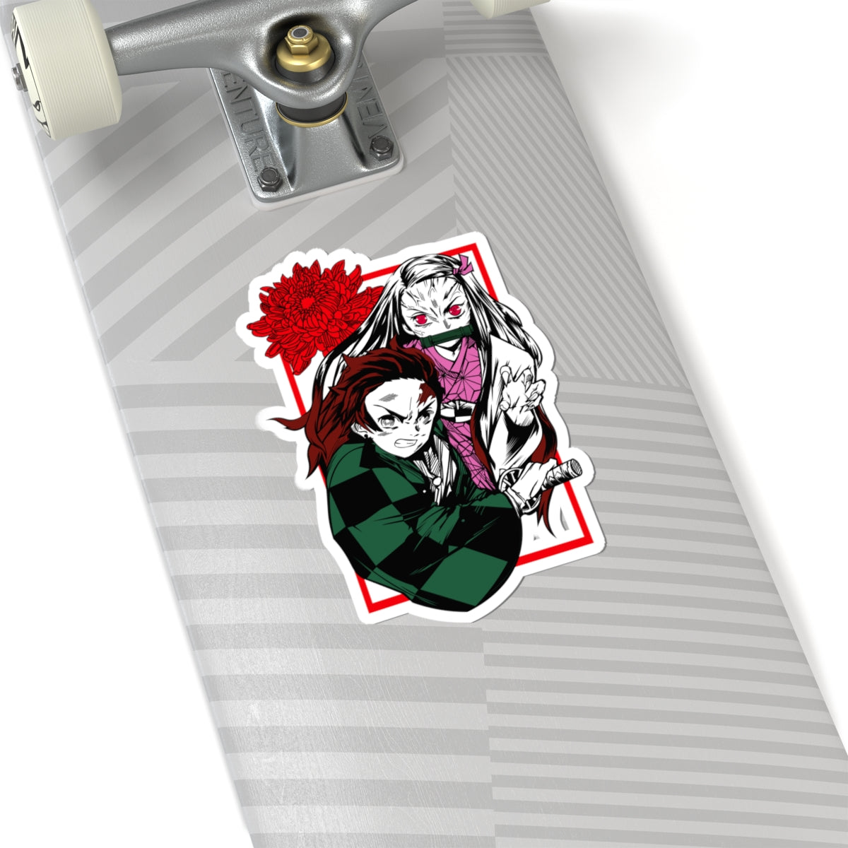 Kiss-Cut Stickers - Demon slayer tanjiro and nezuko