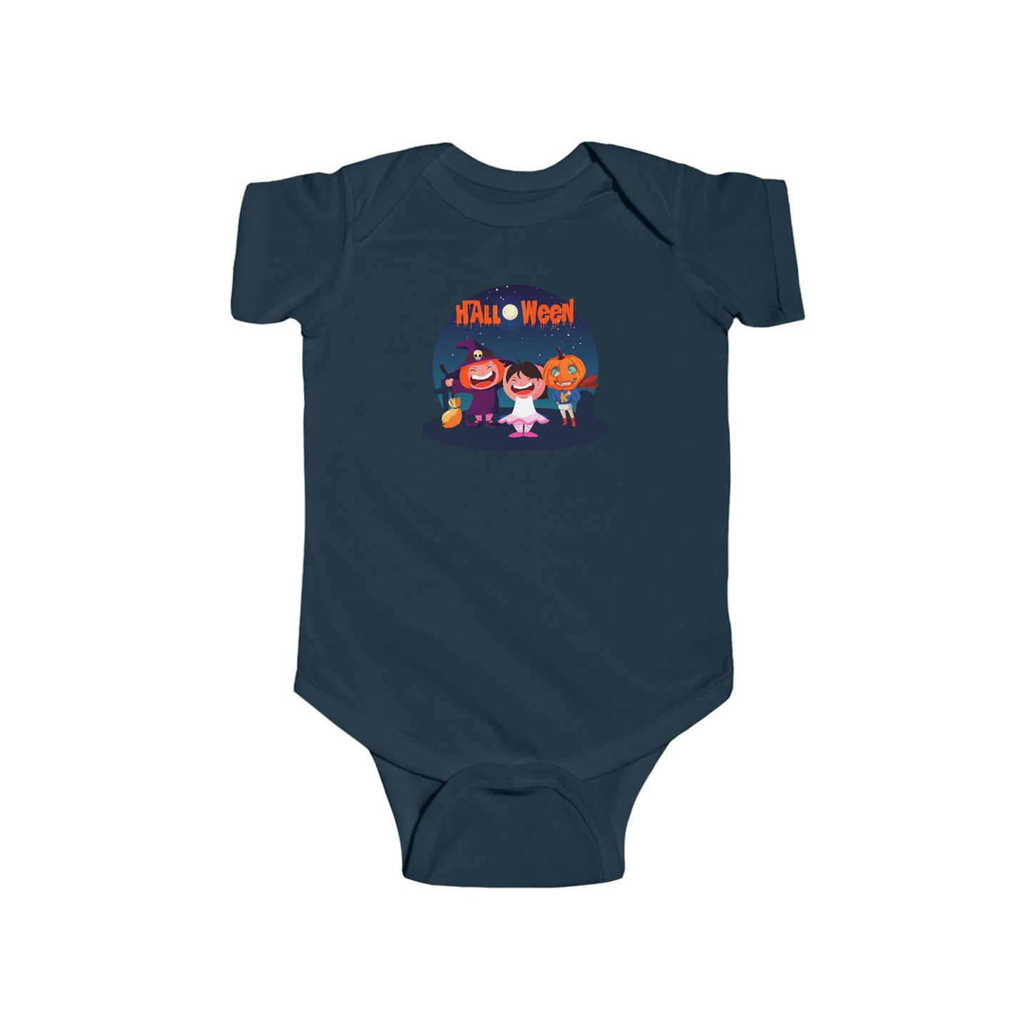 Infant Bodysuit - Super kiddo wearing pumpkin