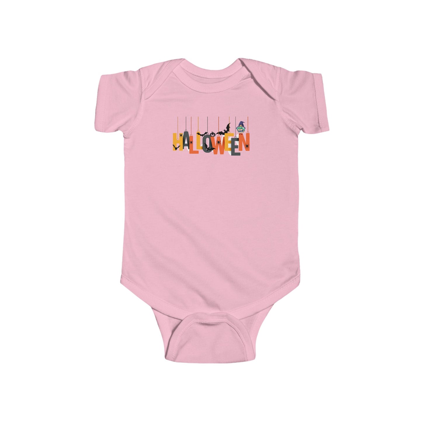 Infant Bodysuit - Holloween hanging letters