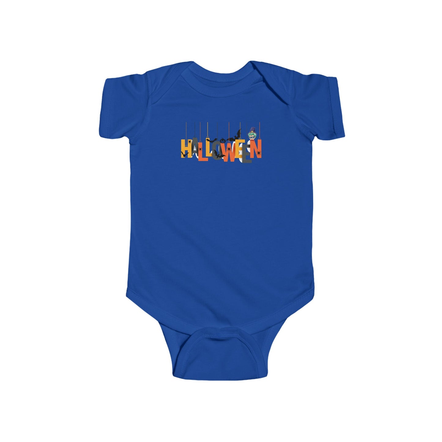 Infant Bodysuit - Holloween hanging letters