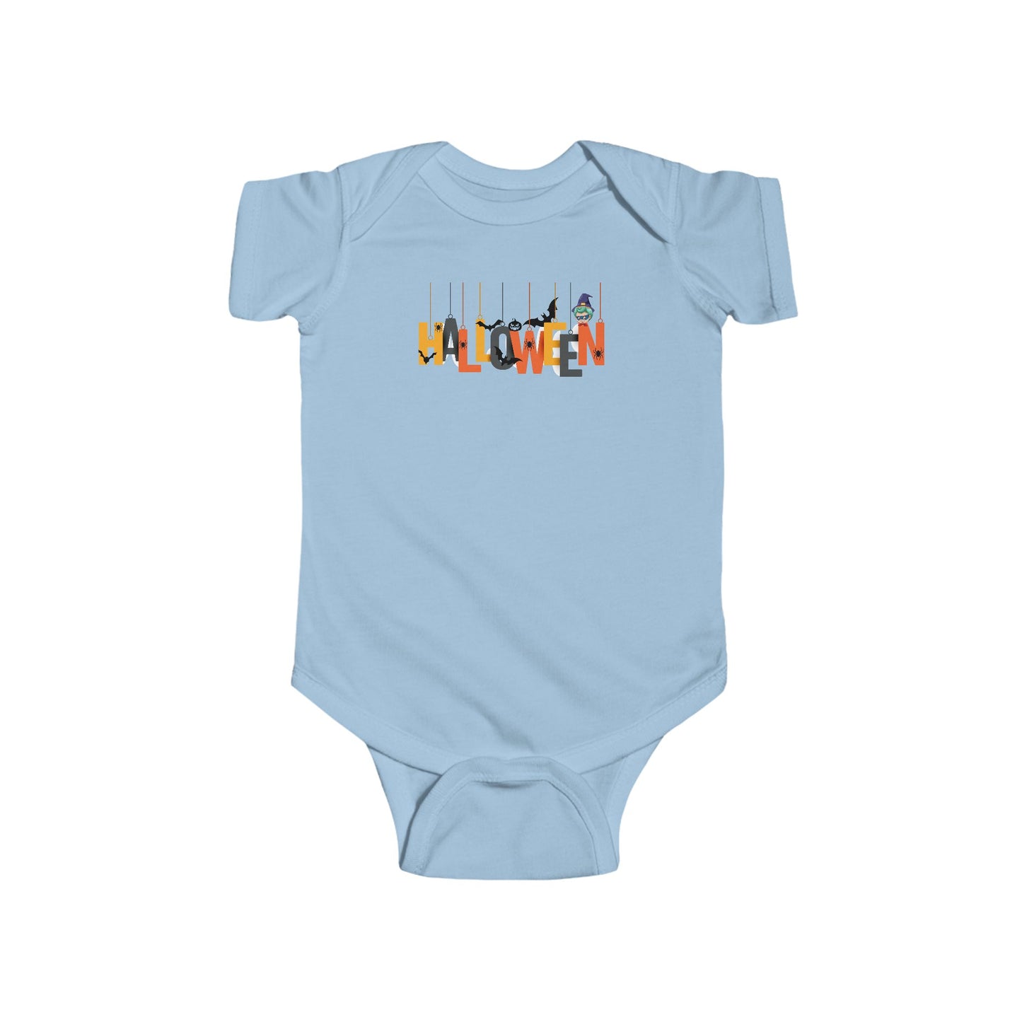 Infant Bodysuit - Holloween hanging letters