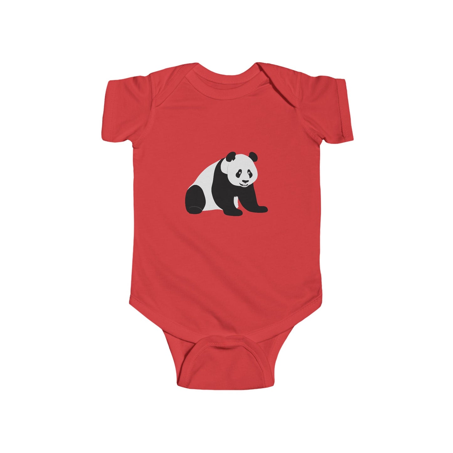Infant Fine Jersey Bodysuit - Heh panda