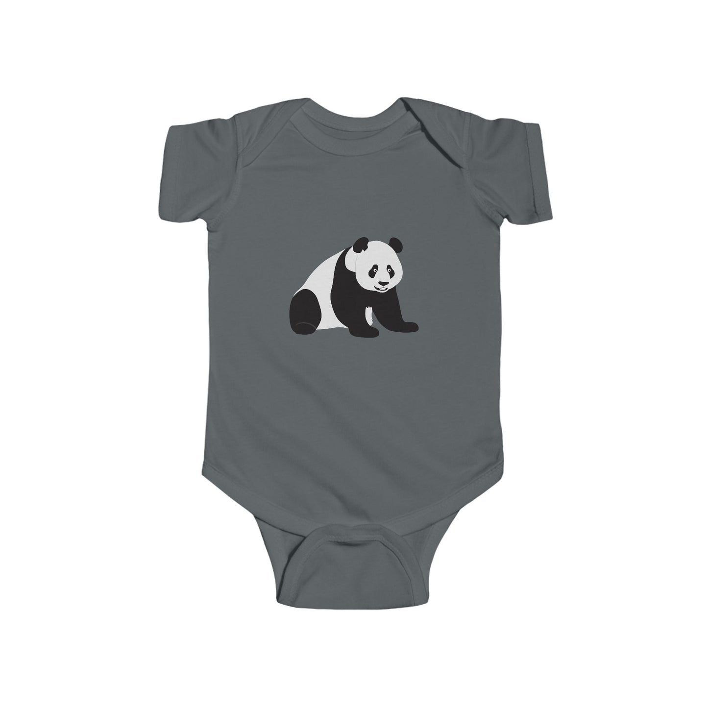 Infant Fine Jersey Bodysuit - Heh panda