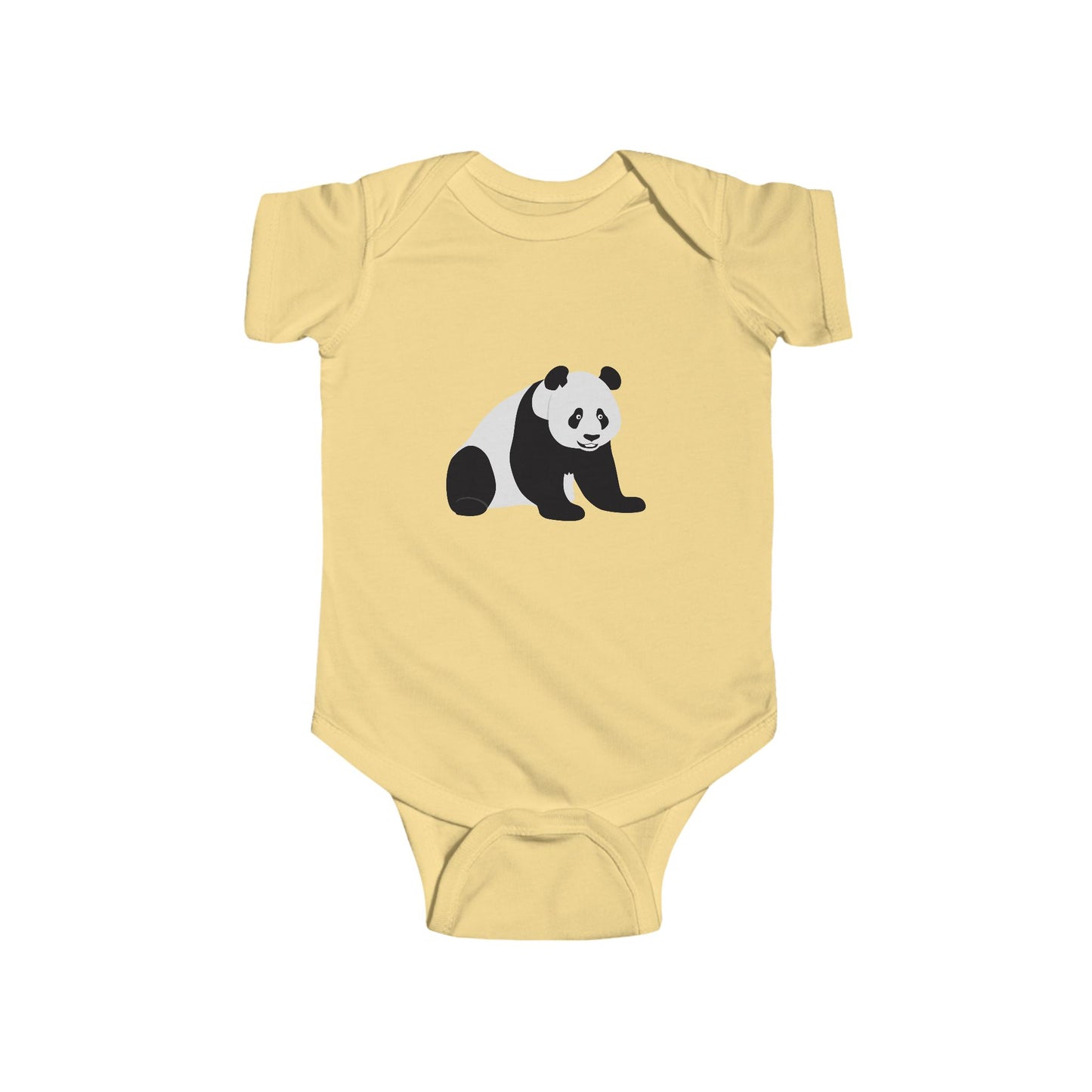Infant Fine Jersey Bodysuit - Heh panda
