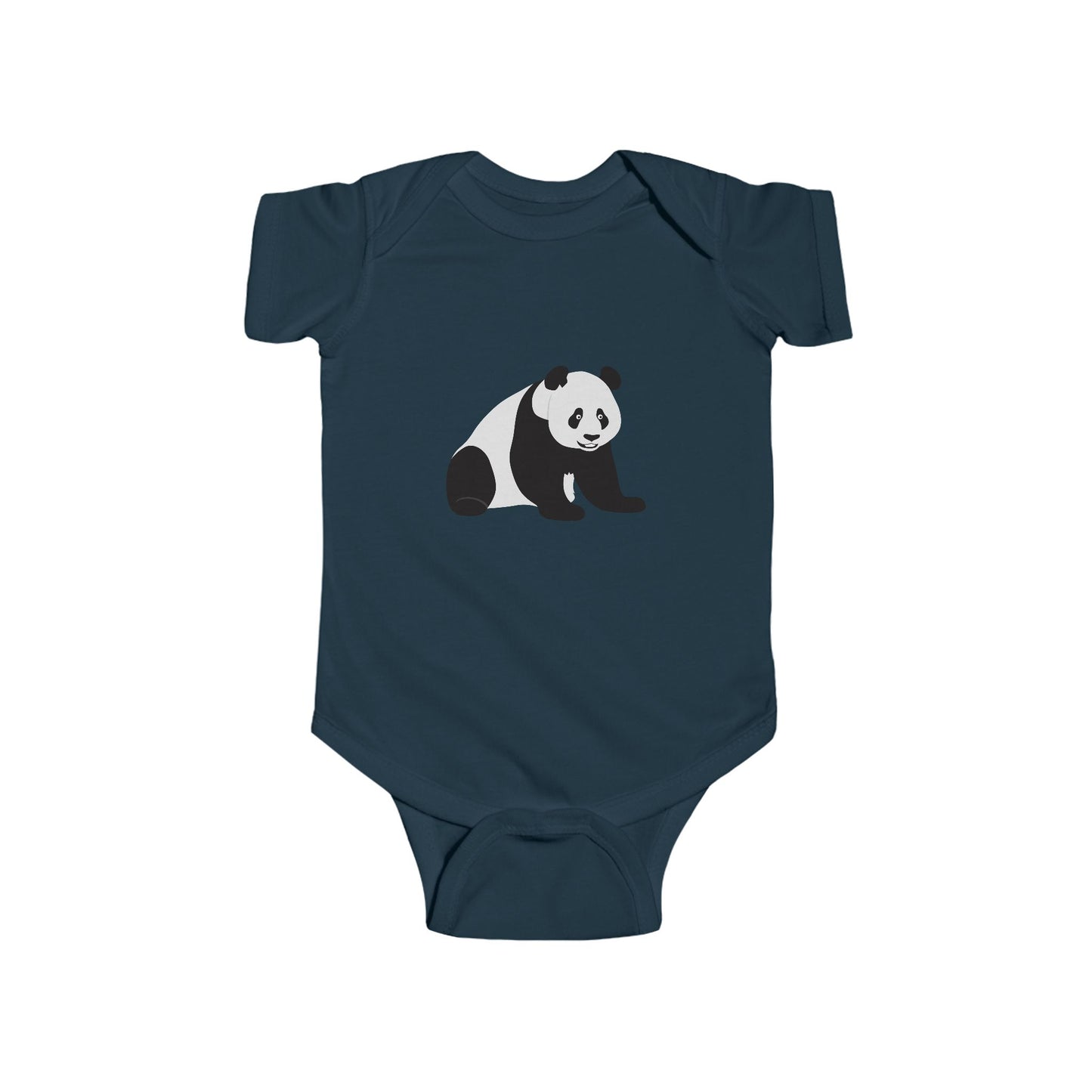 Infant Fine Jersey Bodysuit - Heh panda