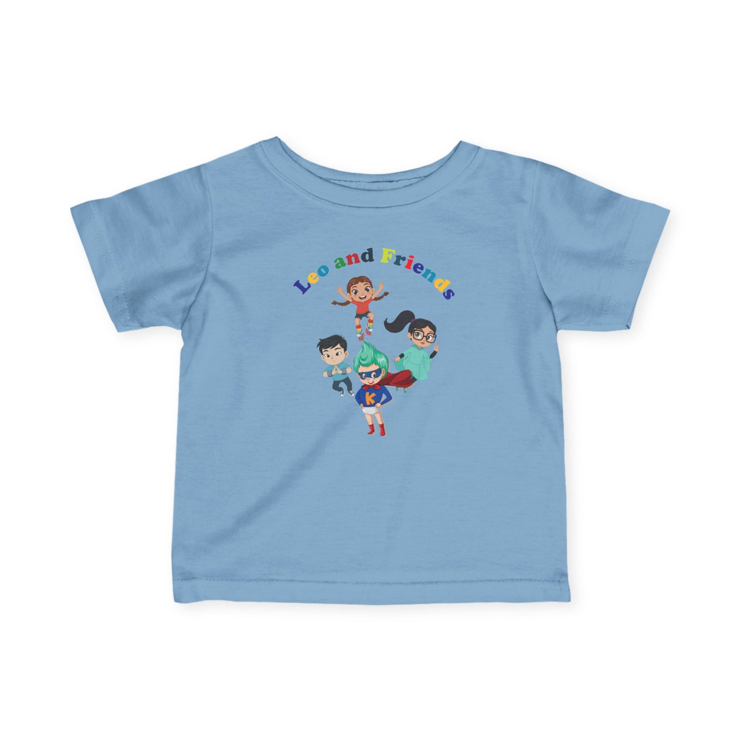 Infant Fine Jersey Tee - Leo & Friends