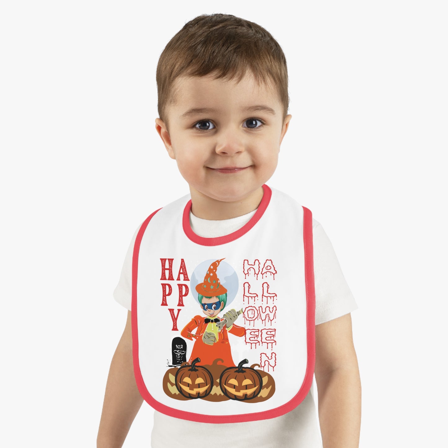 Baby Bib - Holloween design by super kiddo