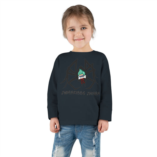 Toddler Long Sleeve Tee - Spider kiddo