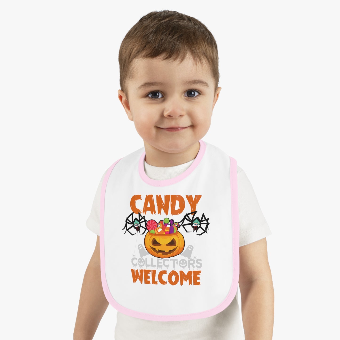 Baby Bib - Candy collectors by super kiddo
