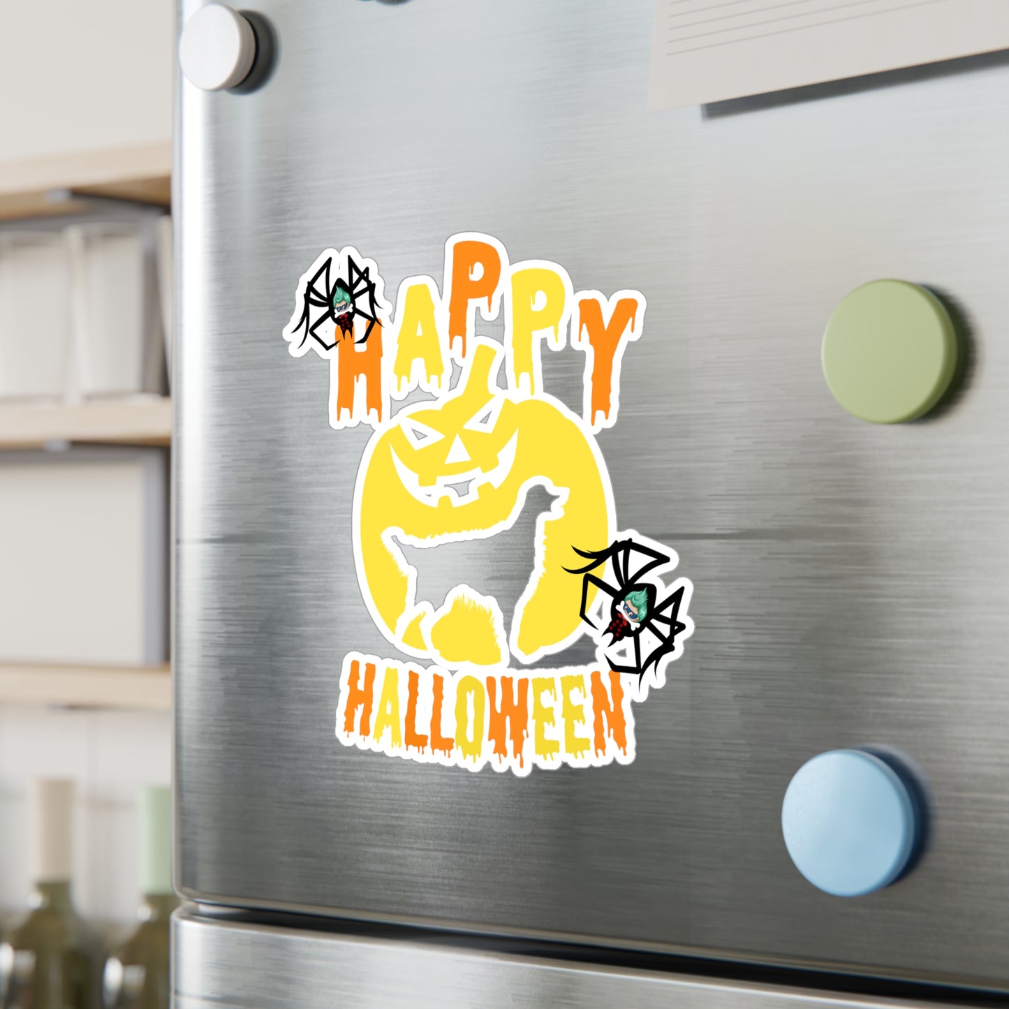 Halloween Kiss-Cut Vinyl Decals – Happy holloween