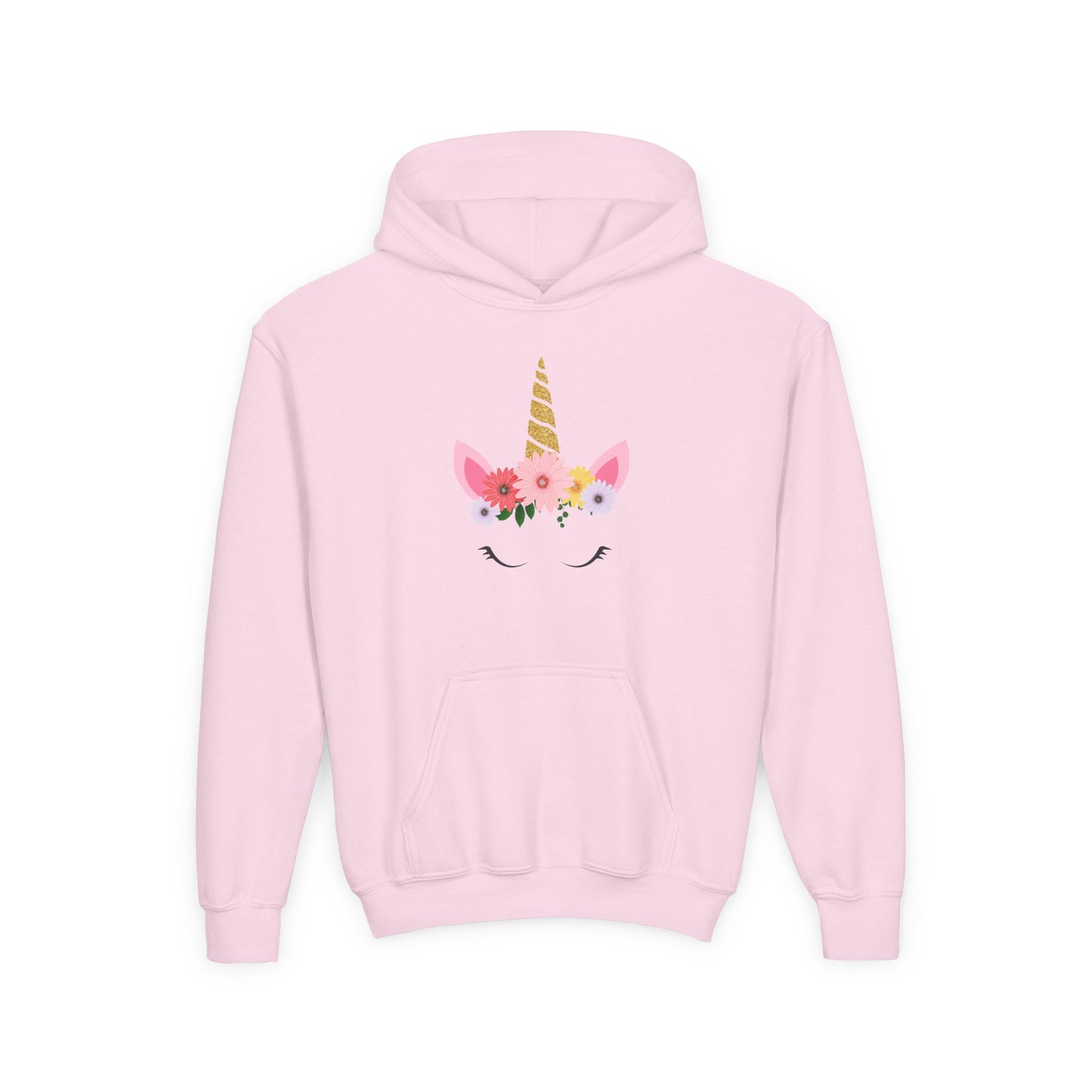 Youth Heavy Blend Hooded Sweatshirt - Unicorn